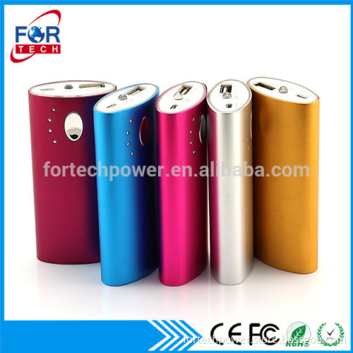 Led Flashlight 5600mAh Li-ion Battery Pack 3.7V Portable Power Bank
